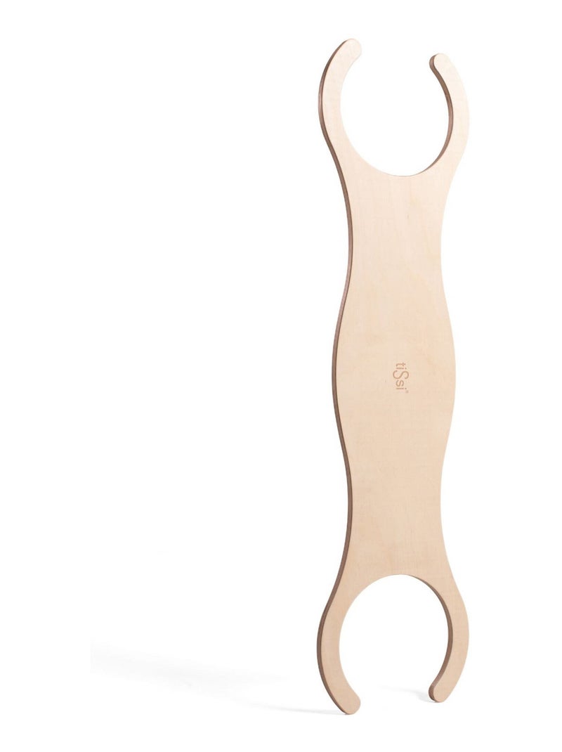 Lote de 3 tablas de madera compatibles con stapelstein | Tissi Marrón - Kiabi