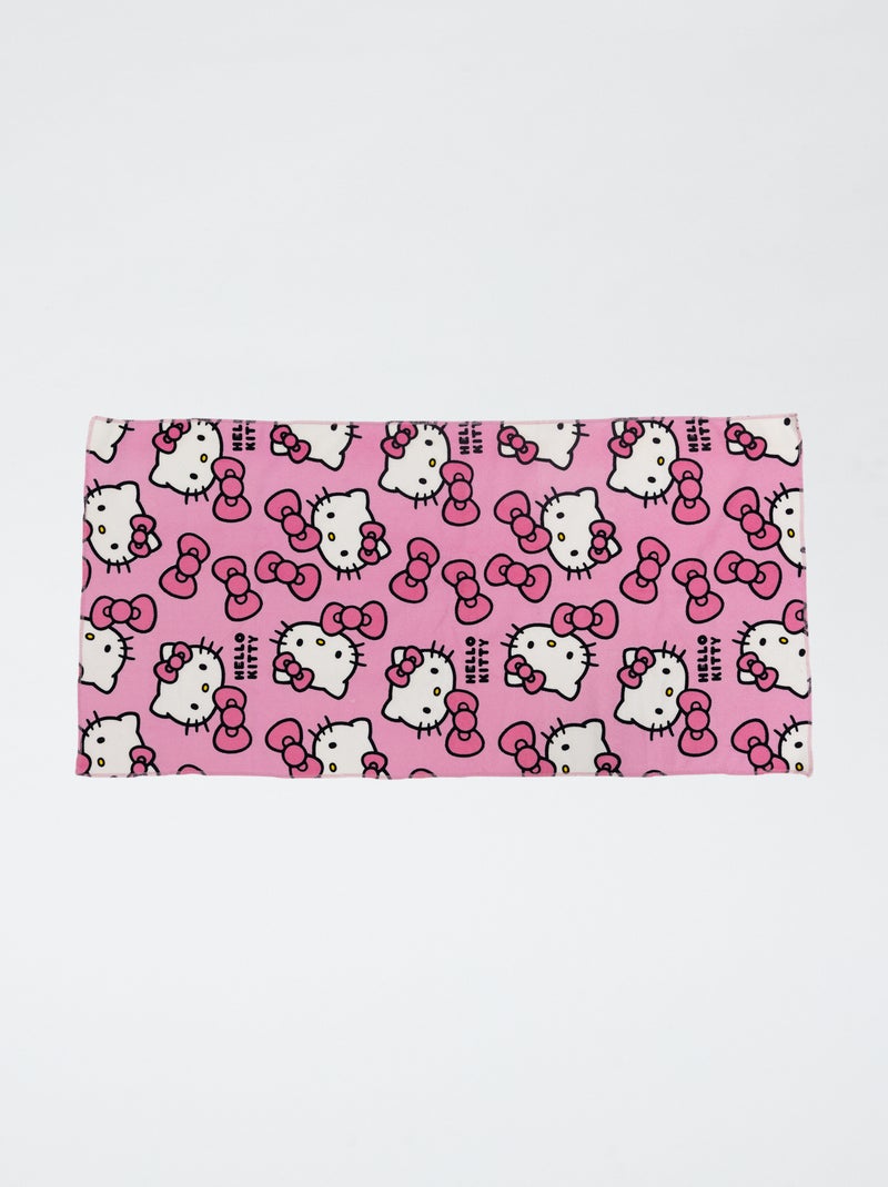 Lote de 3 toallas de aseo 'Hello Kitty' Rosa - Kiabi