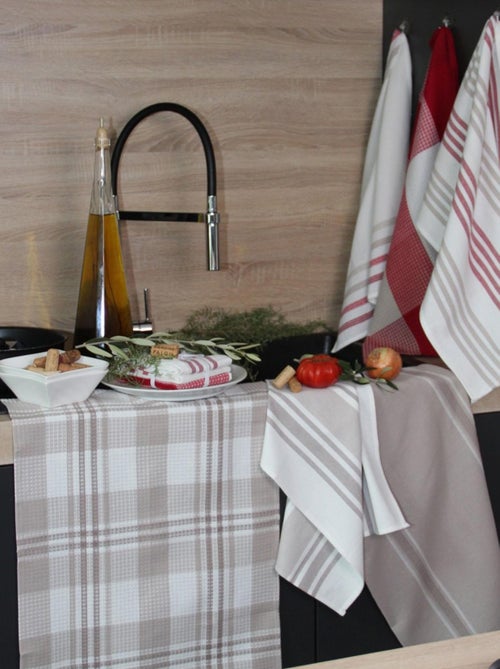 Lote de 3 trapos de cocina - Kiabi