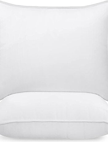 Lote de 4 almohadas de poliéster promo linge