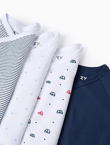 Lote de 4 bodies cruzados cars