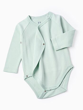 Lote de 4 bodies cruzados flores