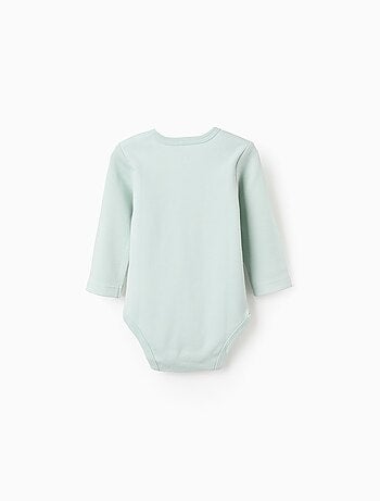 Lote de 4 bodies de algodón flores