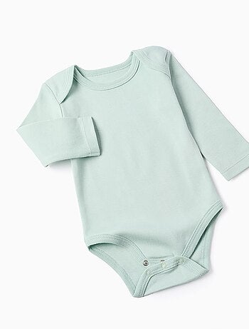 Lote de 4 bodies de algodón flores