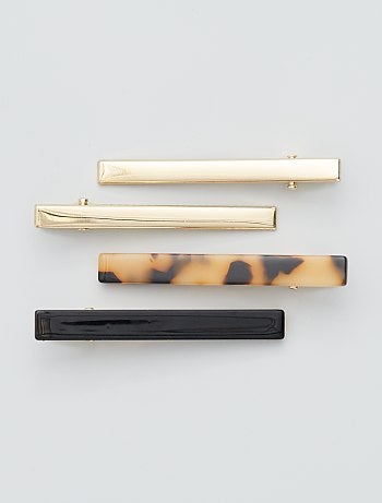 Lote de 4 pinzas de cocodrilo