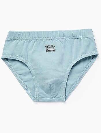 Lote de 5 calzoncillos de niño 'cars & days', multicolor