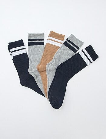 Lote de 5 pares de calcetines