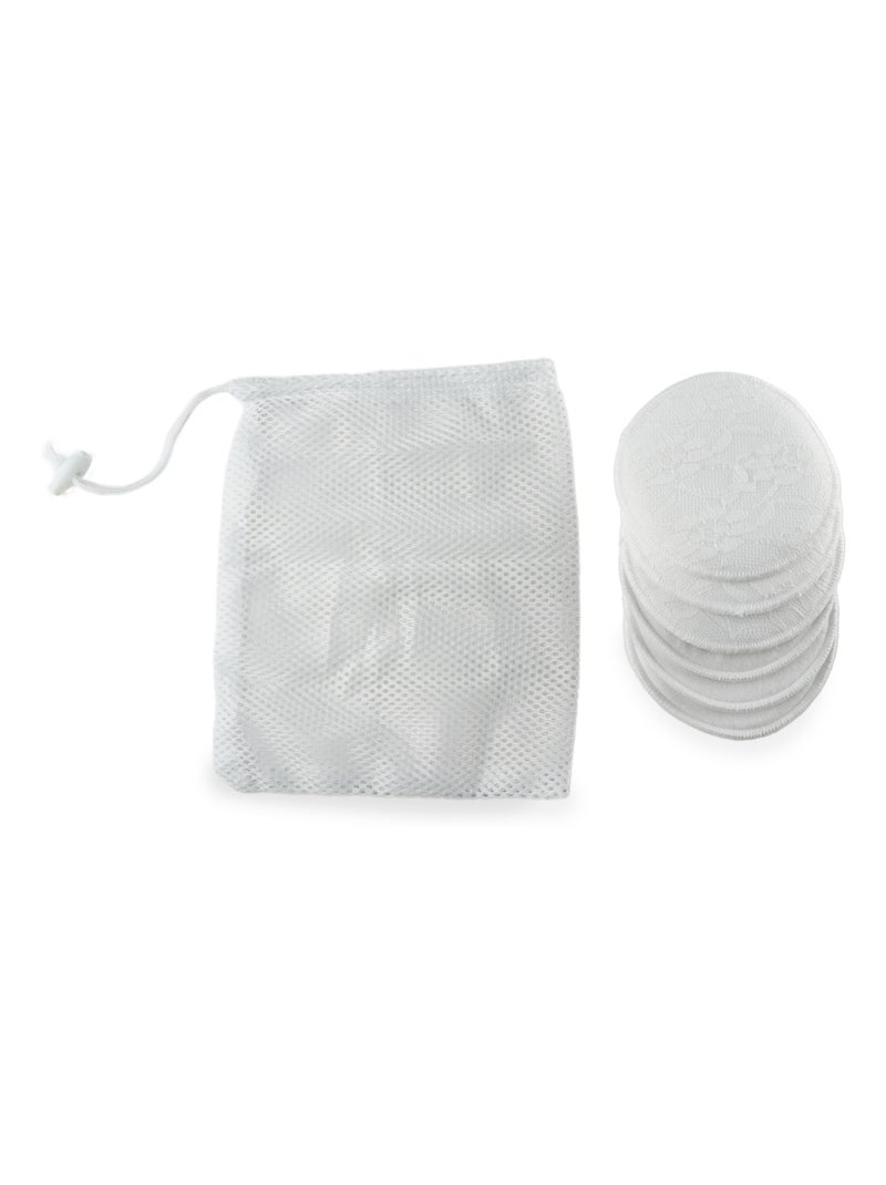 Lote de 6 protectores de lactancia lavables Thermobaby de algodón Blanco - Kiabi