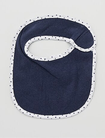 Lote de 7 baberos de rizo con velcro