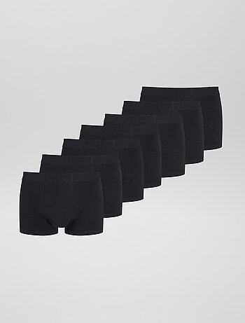 Lote de 7 bóxers elásticos