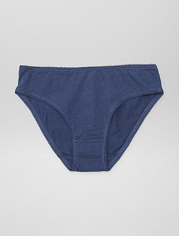 Lote de 7 braguitas lisas