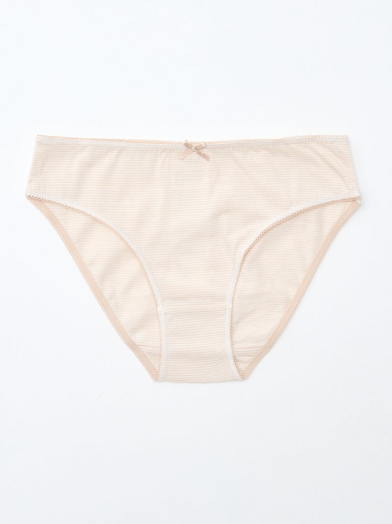 Lote de 7 braguitas Rosa - Kiabi