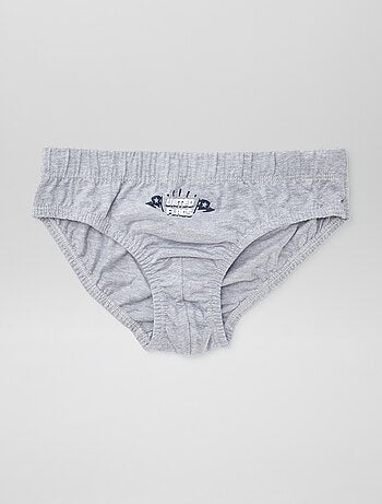 Pack de 7 slips estampados