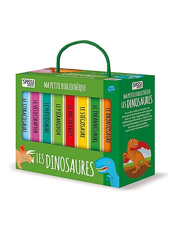 Lote de 8 libros - dinosaurios - Sassi Junior