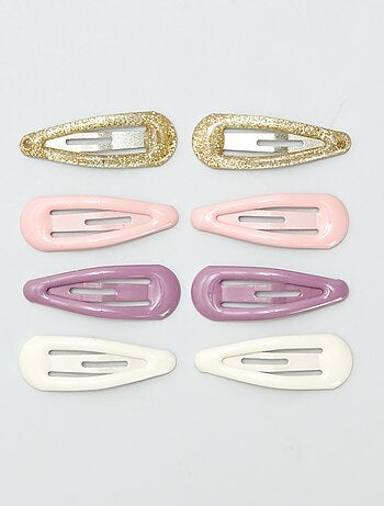 Pack de 8 minipinzas clip