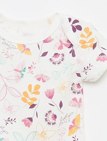 Lote de bodies de manga corta