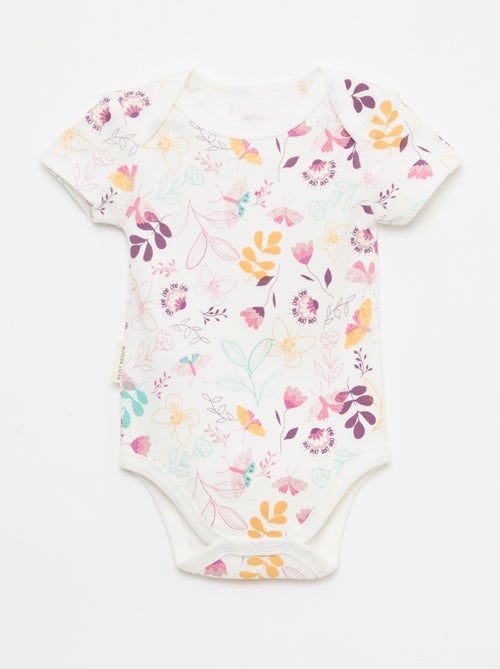 Lote de bodies de manga corta - Kiabi