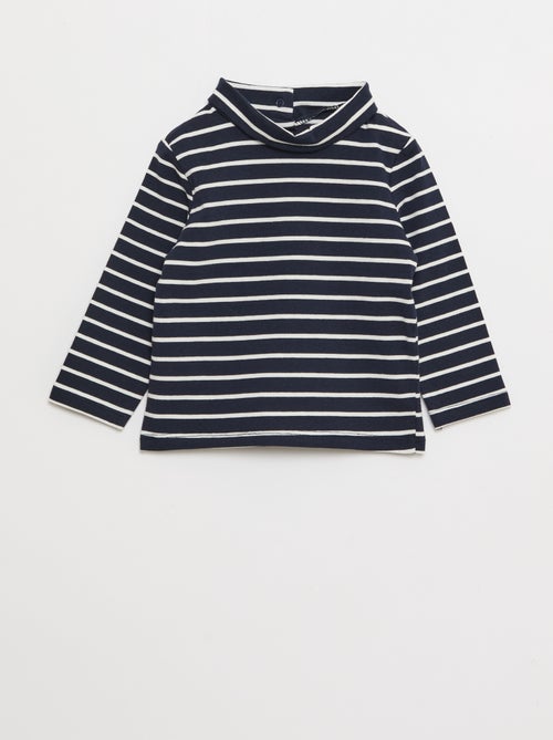 Lote de camisetas interiores de cuello alto - 2 unidades - Kiabi