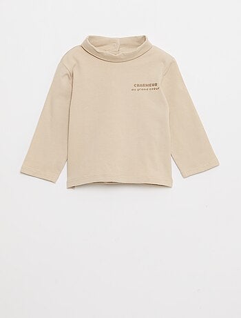 Lote de camisetas interiores de cuello alto - 2 unidades