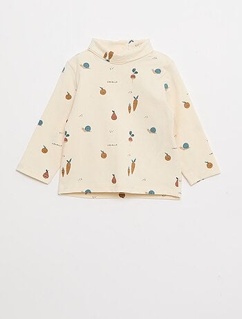 Lote de camisetas interiores de cuello alto - 2 unidades