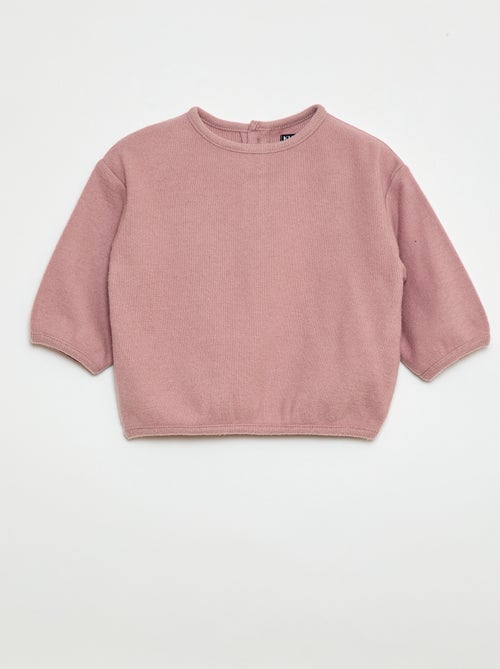 Lote de jerséis de punto suave con cuello abotonado - Kiabi