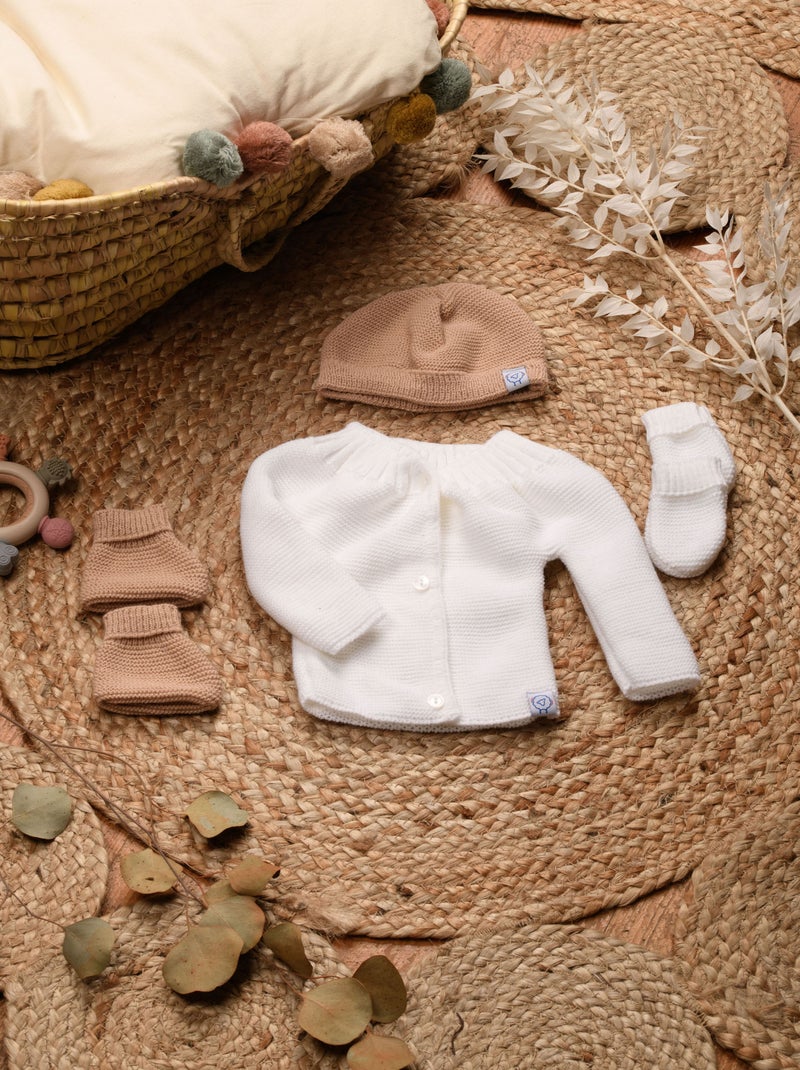 Lote de Maternidad Blanco Marrón - Kiabi