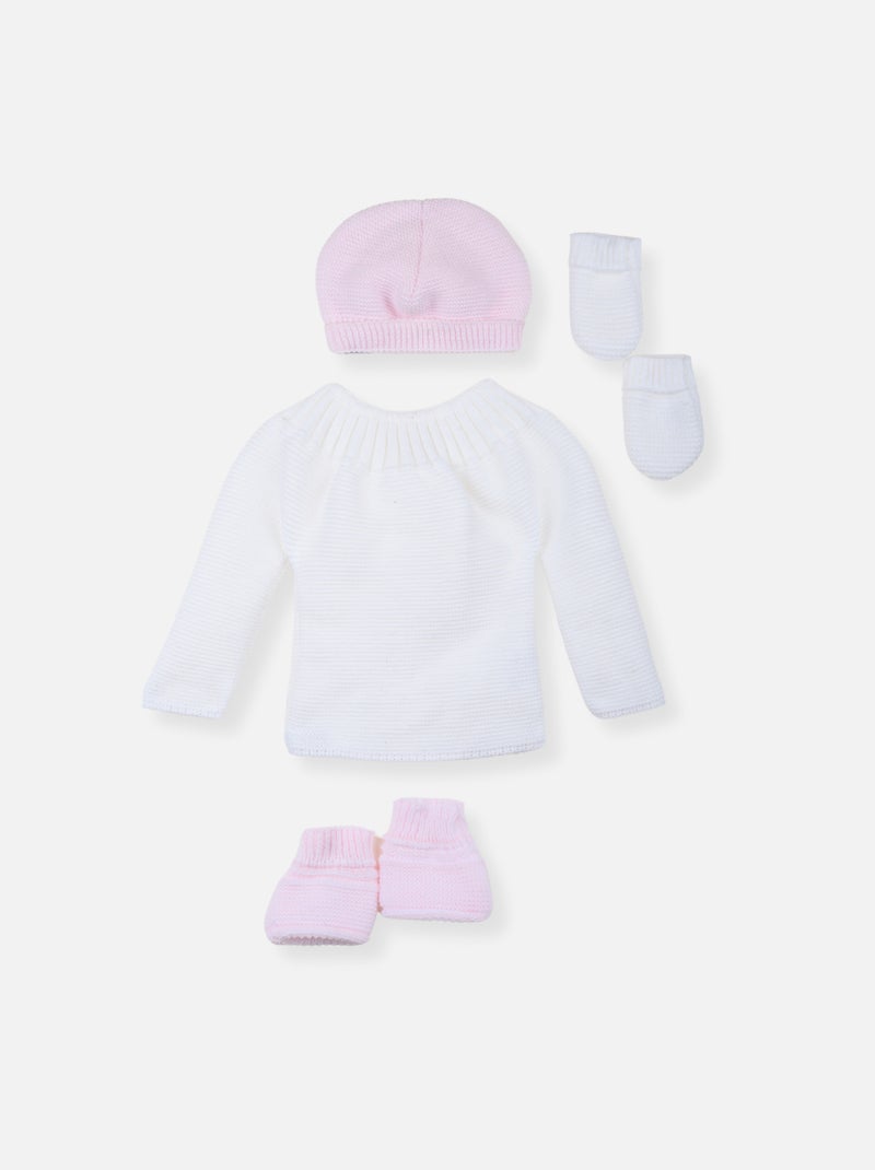 Lote de Maternidad Blanco Rosa - Kiabi