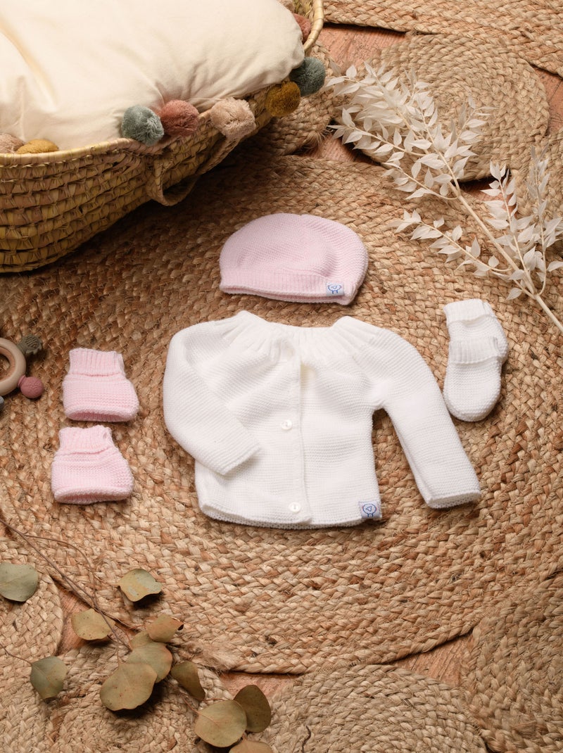 Lote de Maternidad Blanco Rosa - Kiabi