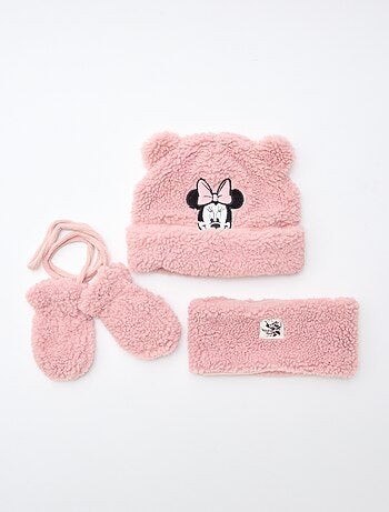 Lote gorro + guantes + braga de cuello 'Minnie' 'Disney'