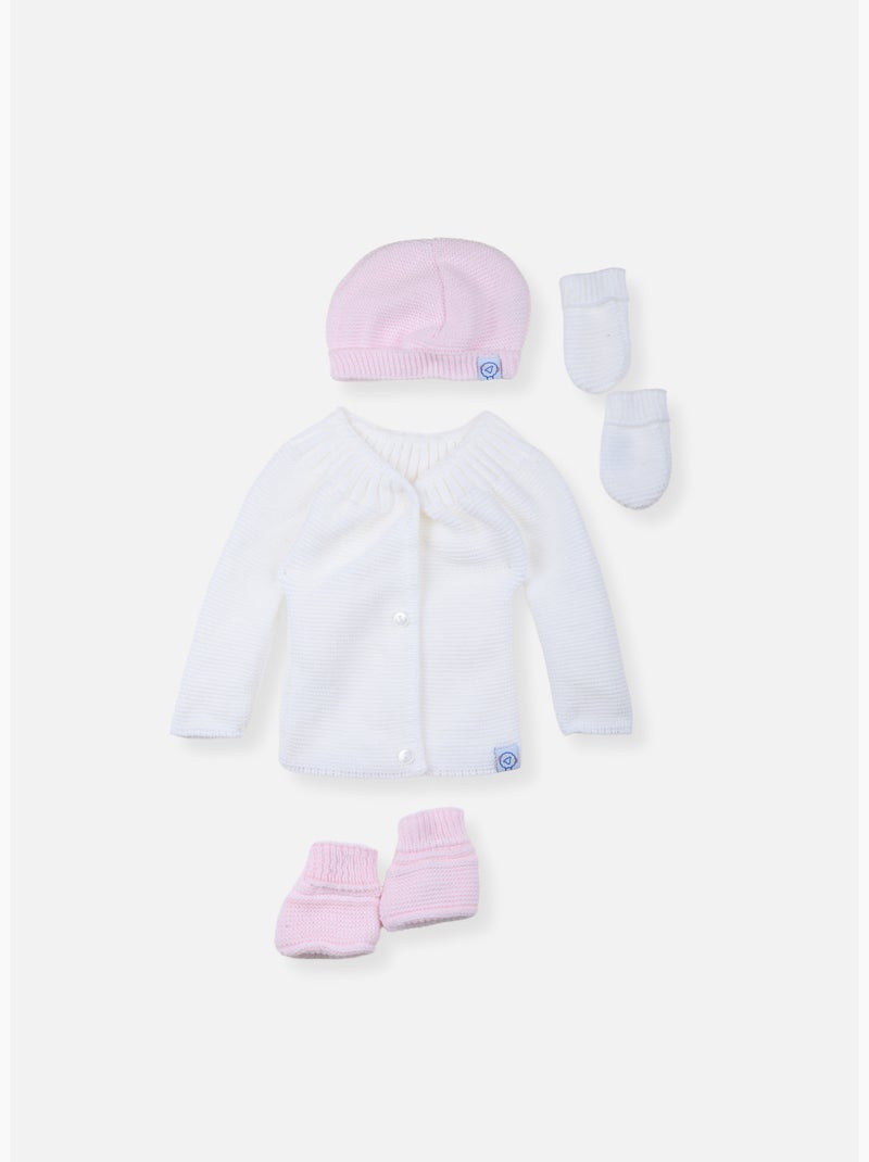 Lote maternidad Blanco Rosa - Kiabi