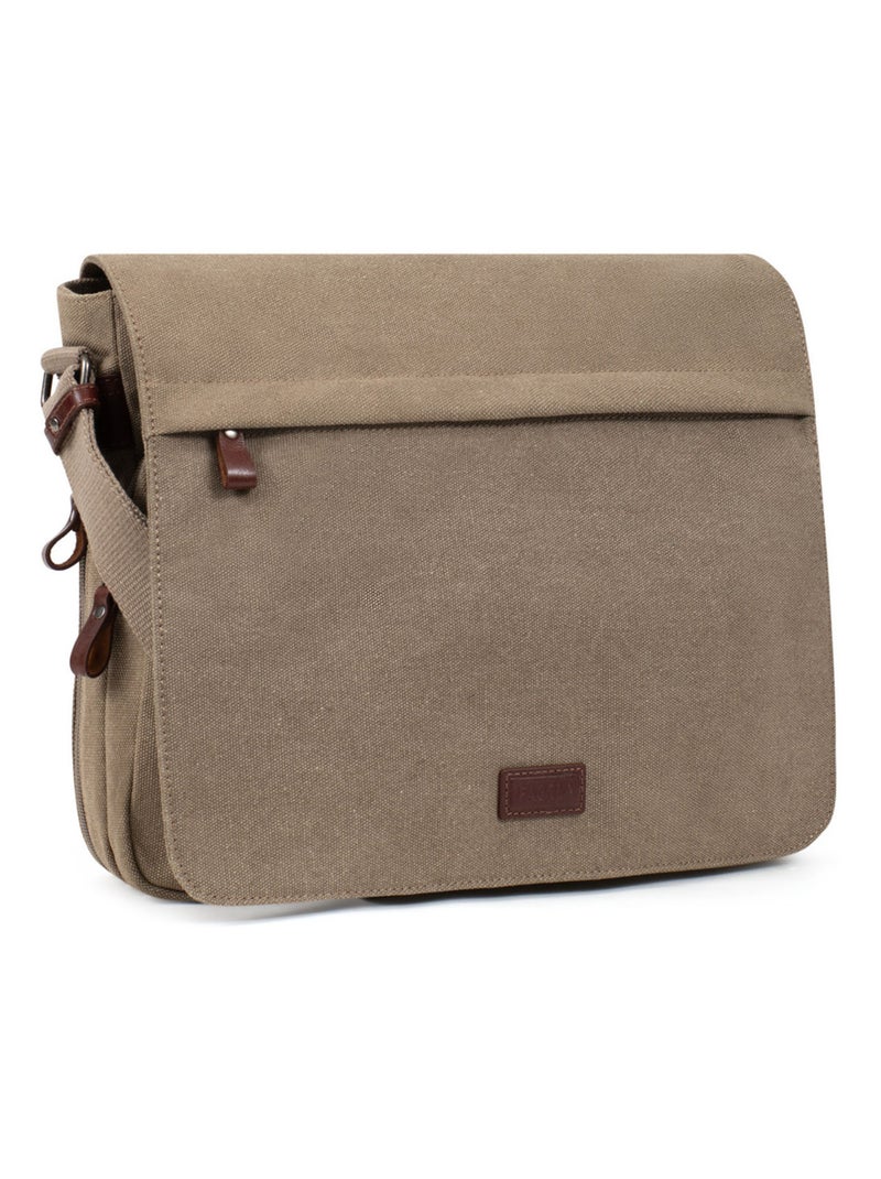 LUC - Bolsa del reportero Gris - Kiabi