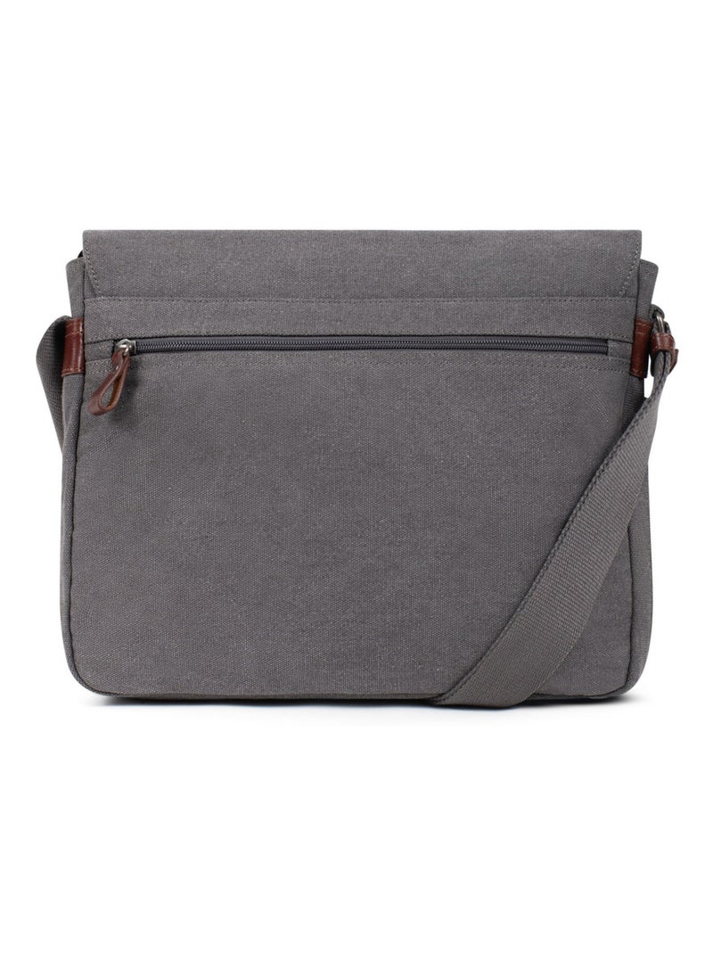LUC - Bolsa del reportero Gris oscuro - Kiabi