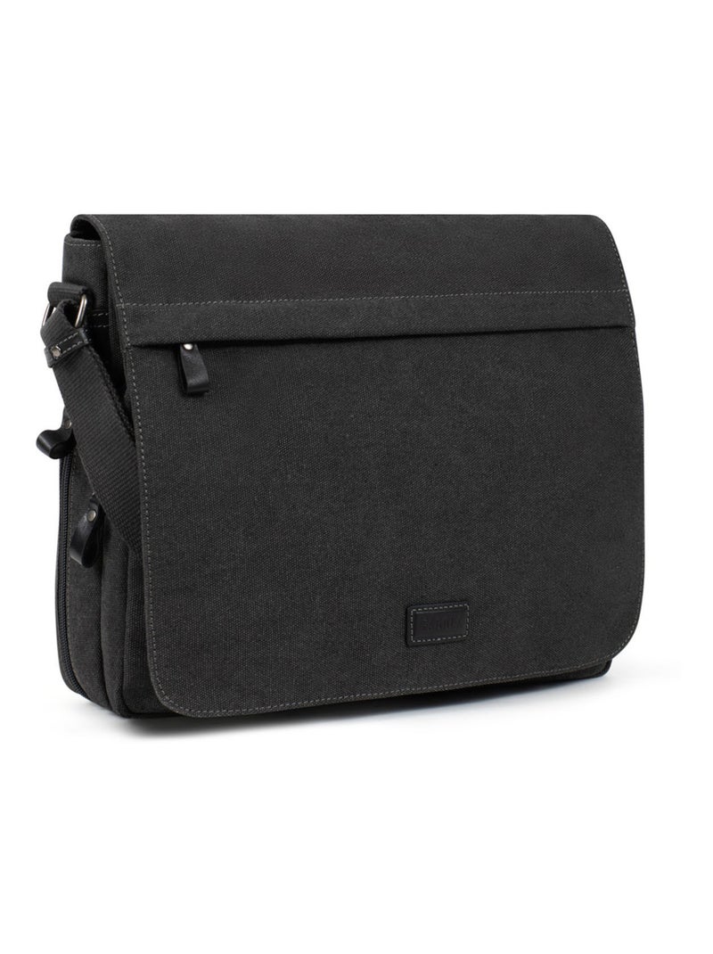 LUC - Bolsa del reportero Negro - Kiabi