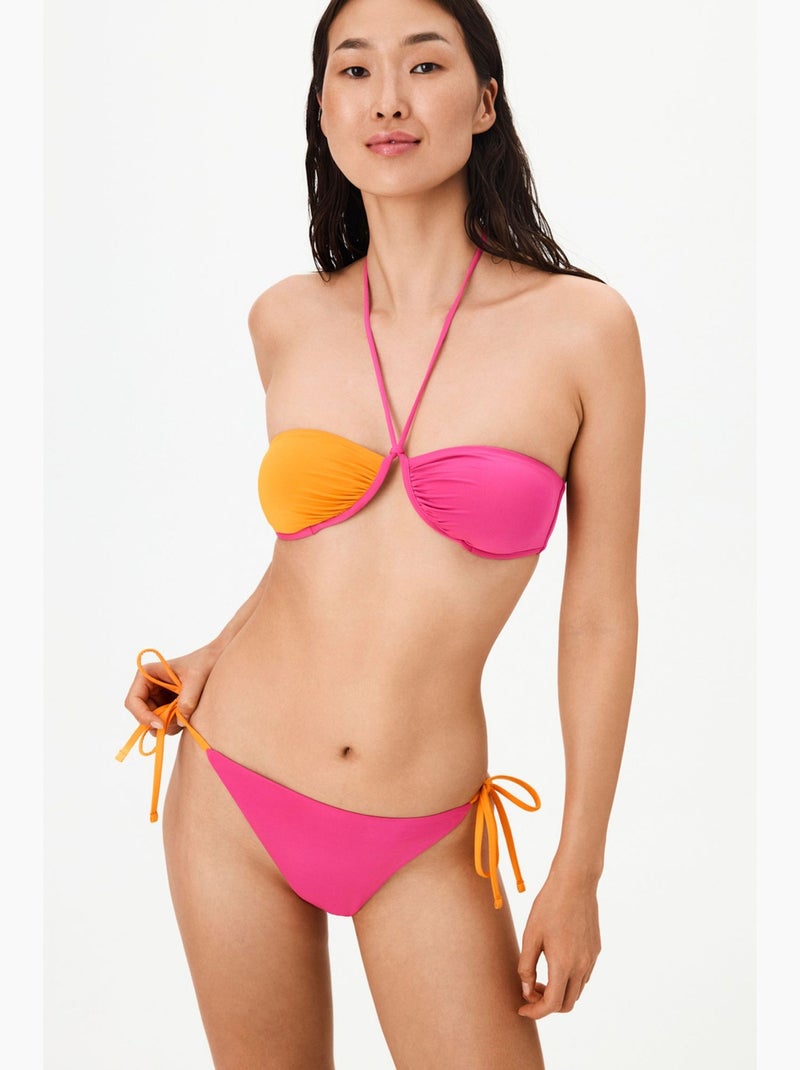 Lucilla top de bikini con aros penti Rosa fluo - Kiabi