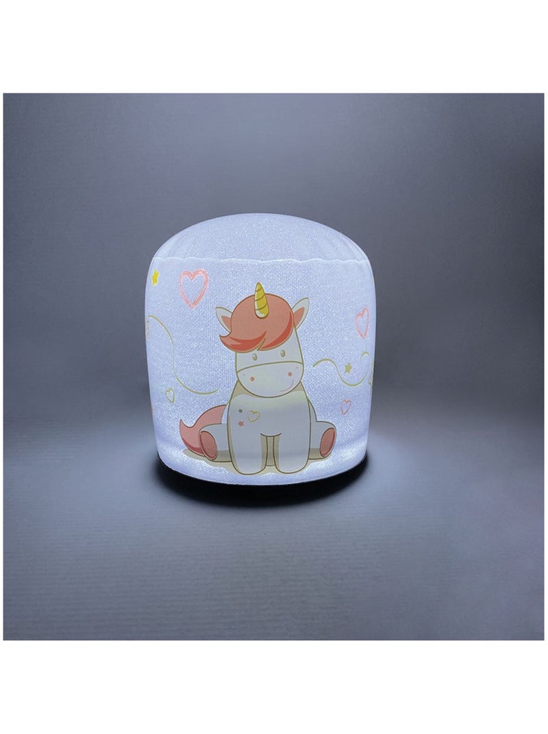 Luz de noche infantil Corazón Multicolor - Kiabi