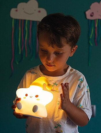 Luz nocturna con mando a distancia, estrella joy | Little L