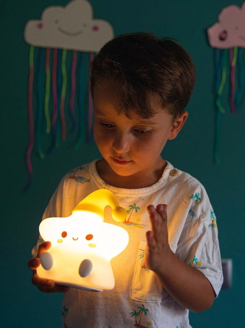 Luz nocturna con mando a distancia, estrella joy | Little L Multicolor - Kiabi