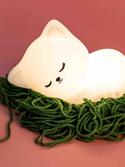 Luz nocturna con mando a distancia, gatito stella | Little L - Kiabi