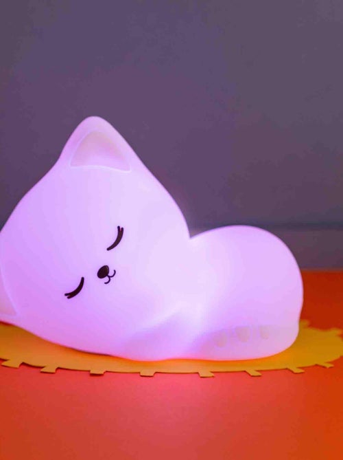 Luz nocturna con mando a distancia, gatito stella | Little L - Kiabi