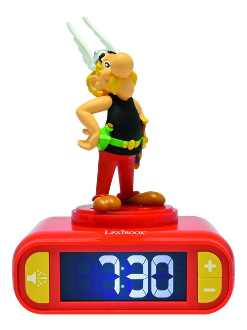 Luz nocturna de Astérix Reloj despertador con sonidos - Kiabi