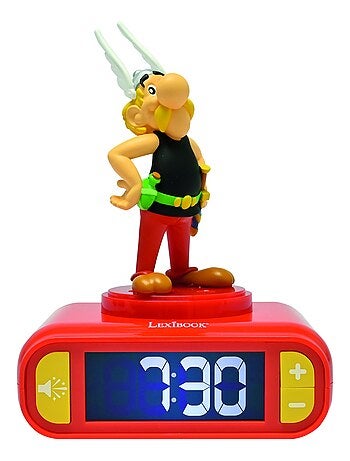 Luz nocturna de Ast?rix Reloj despertador con sonidos