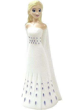 Luz nocturna de bolsillo con cambio de color y dise?o 3D de Frozen Elsa aprox. 13cm