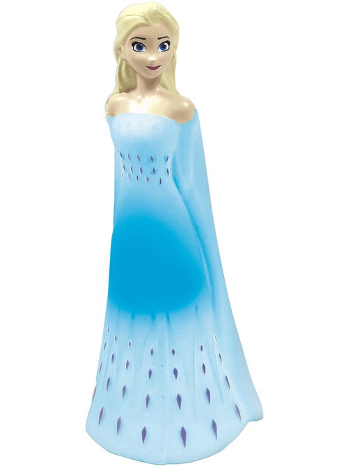 Luz nocturna de bolsillo con cambio de color y dise?o 3D de Frozen Elsa aprox. 13cm - Kiabi Luz nocturna de bolsillo con cambio de color y dise?o 3D de Frozen Elsa aprox. 13cm - Kiabi