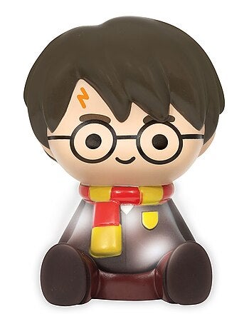 Luz nocturna de bolsillo con cambio de color y dise?o 3D de Harry Potter 13 cm aprox.