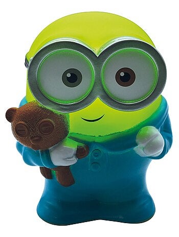 Luz nocturna de bolsillo que cambia de color con diseño 3D de los Minions aprox. 13 cm