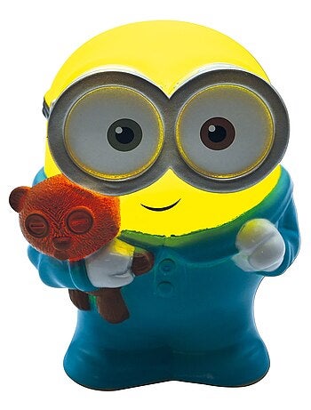 Luz nocturna de bolsillo que cambia de color con diseño 3D de los Minions aprox. 13 cm