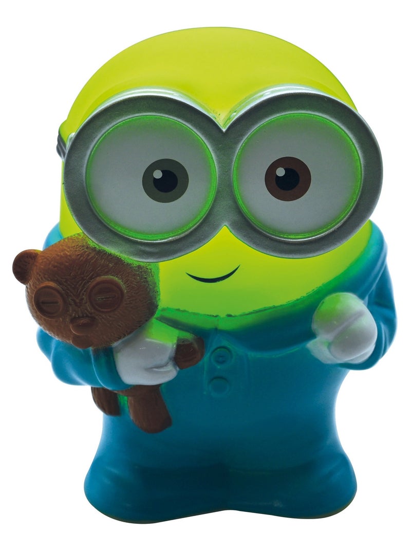 Luz nocturna de bolsillo que cambia de color con diseño 3D de los Minions aprox. 13 cm Amarillo - Kiabi
