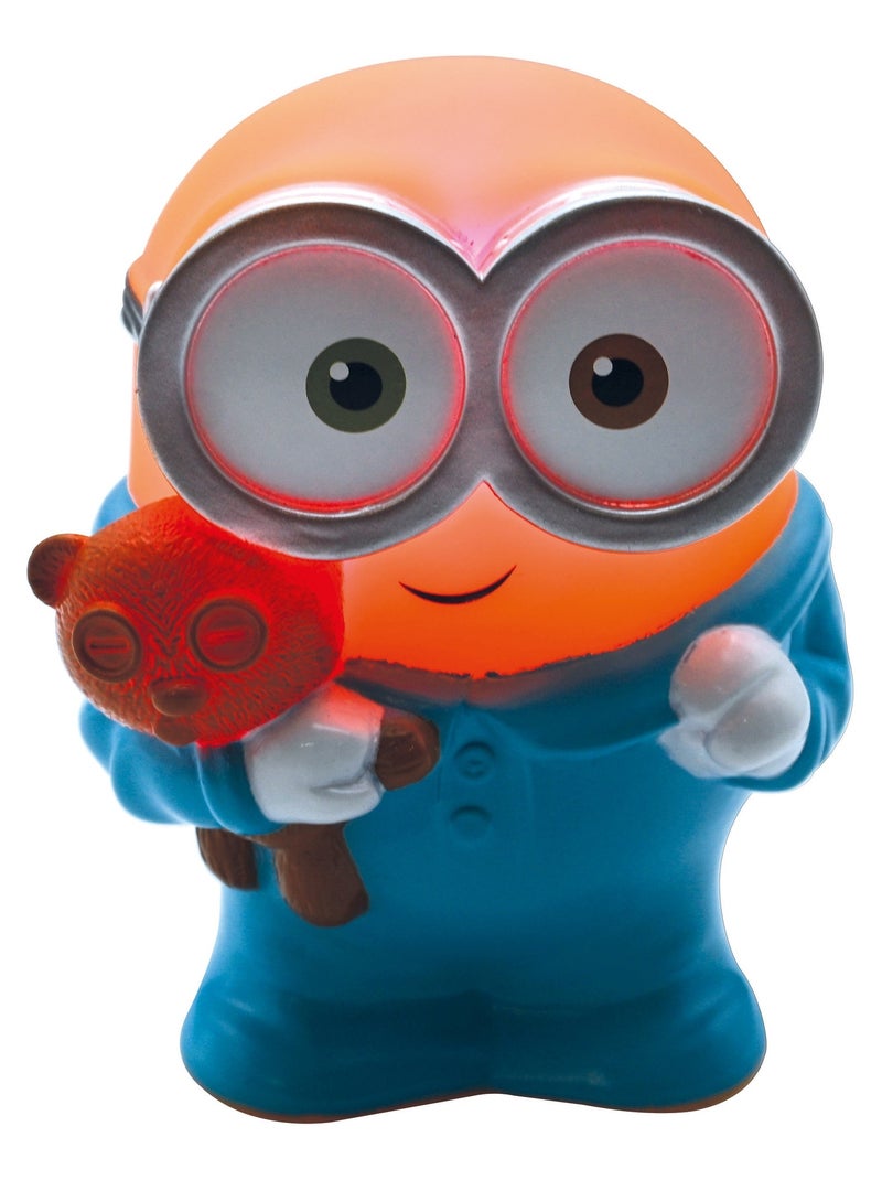 Luz nocturna de bolsillo que cambia de color con diseño 3D de los Minions aprox. 13 cm Amarillo - Kiabi