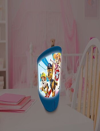 Luz nocturna de pared y mesa paw patrol