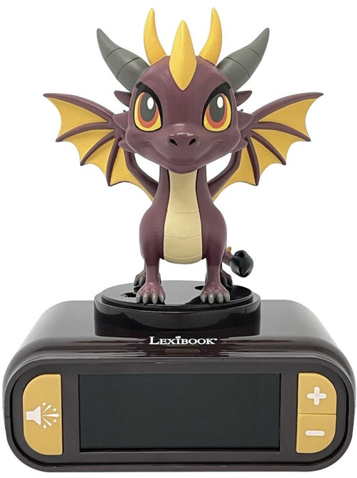 Luz nocturna Dragón Reloj despertador con sonidos - Kiabi